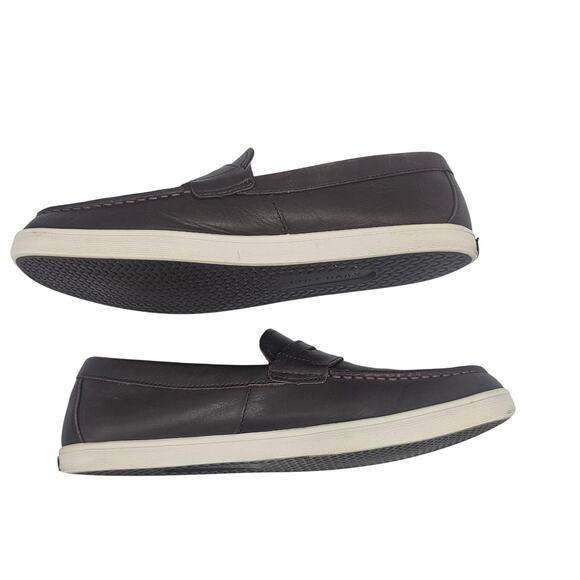 Cole Haan Hyannis Men’s Penny Loafers Slip On Brown Leather C26467 Size 10.5 - Picture 10 of 11